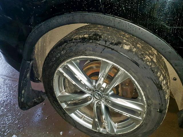 JN1AJ0HR8CM451889 - 2012 INFINITI EX35 BASE BLACK photo 9