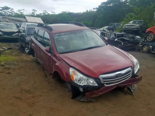 4S4BRECC2B2368894 - 2011 SUBARU OUTBACK 3. RED photo 1