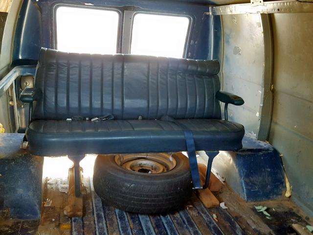 2B6HB21Y3MK418994 - 1991 DODGE RAM VAN B2 BLUE photo 6