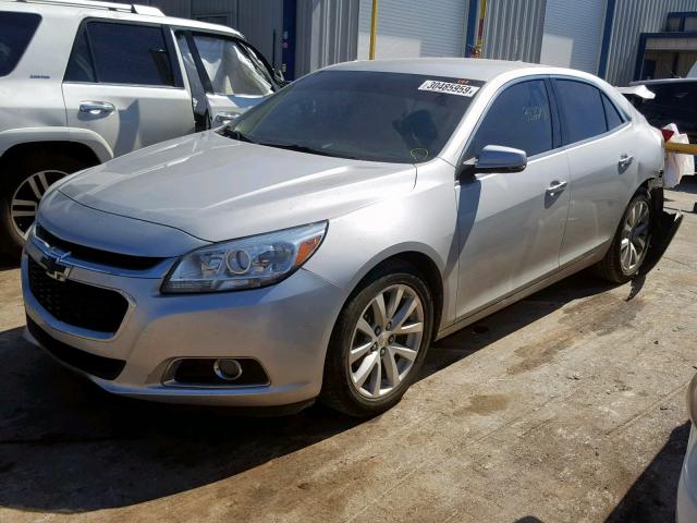 1G11H5SL7EF296228 - 2014 CHEVROLET MALIBU LTZ SILVER photo 2