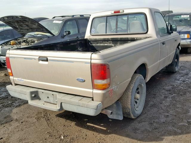 1FTCR10A6PUC06556 - 1993 FORD RANGER TAN photo 4