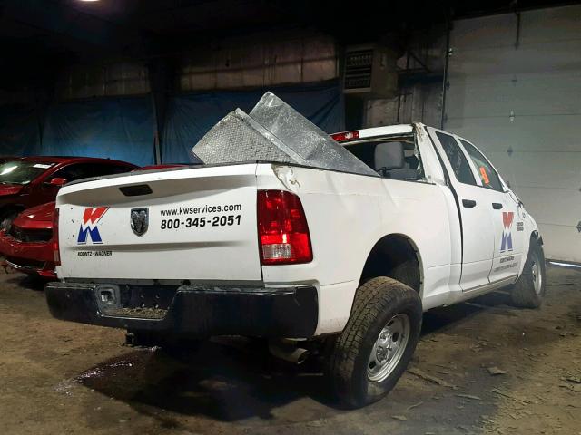 1C6RR6FG5JS150106 - 2018 RAM 1500 ST WHITE photo 4