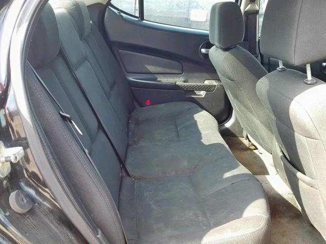 2G2WP552061295356 - 2006 PONTIAC GRAND PRIX BLACK photo 6