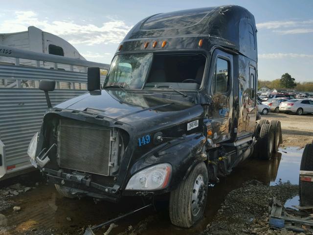 3AKJGLD51ESFH3420 - 2014 FREIGHTLINER CASCADIA 1 BLACK photo 2