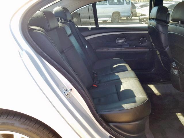 WBAHN83526DT62839 - 2006 BMW 750 LI SILVER photo 6