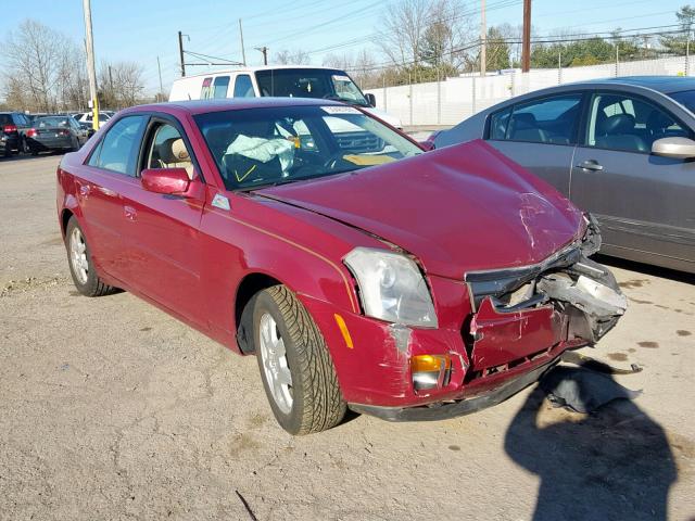 1G6DP567150194014 - 2005 CADILLAC CTS HI FEA MAROON photo 1