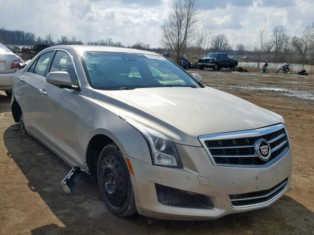 1G6AB5SX1D0173136 - 2013 CADILLAC ATS LUXURY TAN photo 1