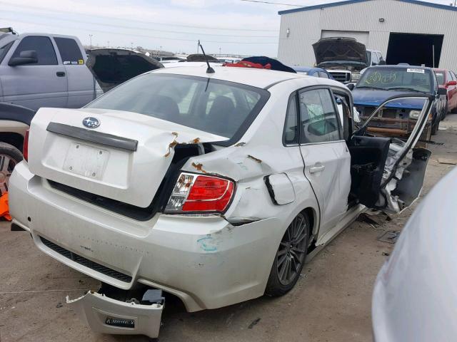 JF1GV7E62EG014802 - 2014 SUBARU IMPREZA WR WHITE photo 4