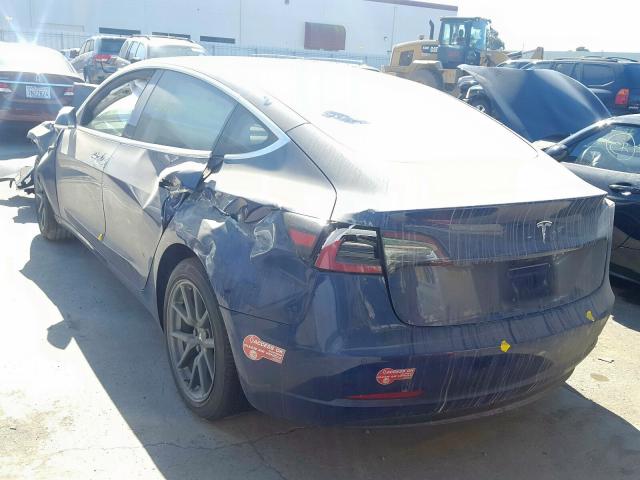 5YJ3E1EA6JF009018 - 2018 TESLA MODEL 3  photo 3