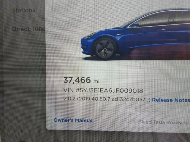 5YJ3E1EA6JF009018 - 2018 TESLA MODEL 3  photo 8