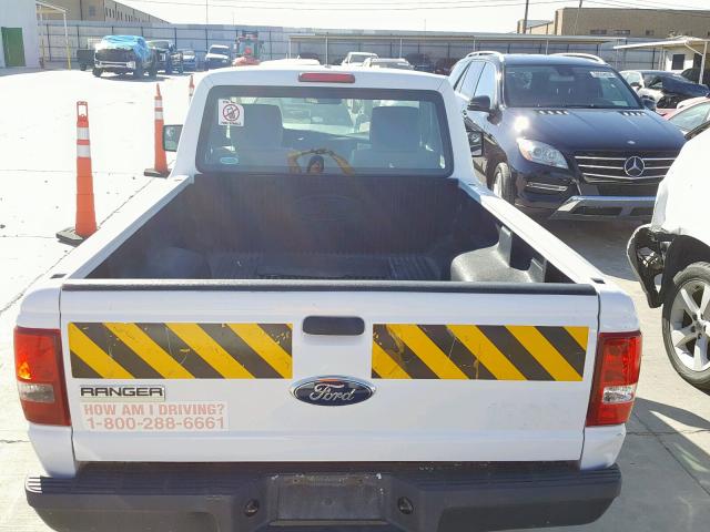 1FTKR1AD6BPA72241 - 2011 FORD RANGER WHITE photo 6