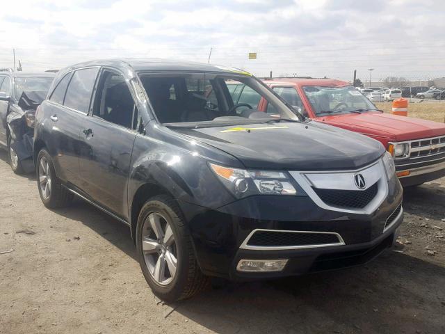 2HNYD2H26DH523186 - 2013 ACURA MDX BLACK photo 1