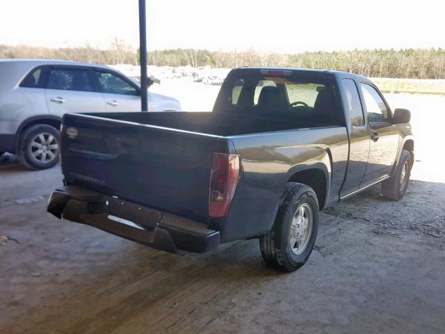 1GCCS199988125056 - 2008 CHEVROLET COLORADO BLACK photo 4