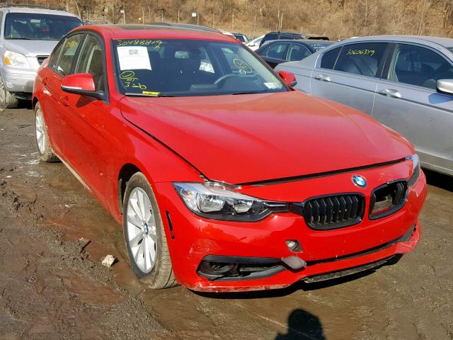 WBA8E5G56GNU21394 - 2016 BMW 320 XI RED photo 1