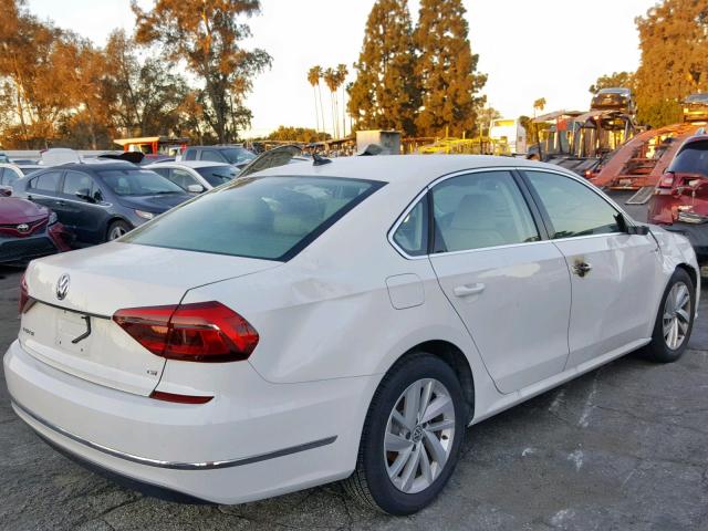 1VWBA7A36JC025294 - 2018 VOLKSWAGEN PASSAT SE WHITE photo 4