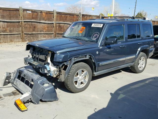 1J8HG58226C364292 - 2006 JEEP COMMANDER ლურჯი ფოტო 2