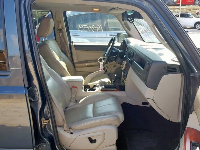 1J8HG58226C364292 - 2006 JEEP COMMANDER ლურჯი ფოტო 5