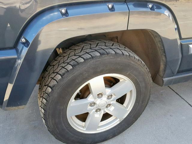 1J8HG58226C364292 - 2006 JEEP COMMANDER ლურჯი ფოტო 9