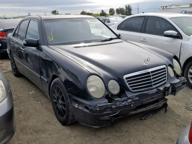 WDBJF65J12B466629 - 2002 MERCEDES-BENZ E 320 BLACK photo 1