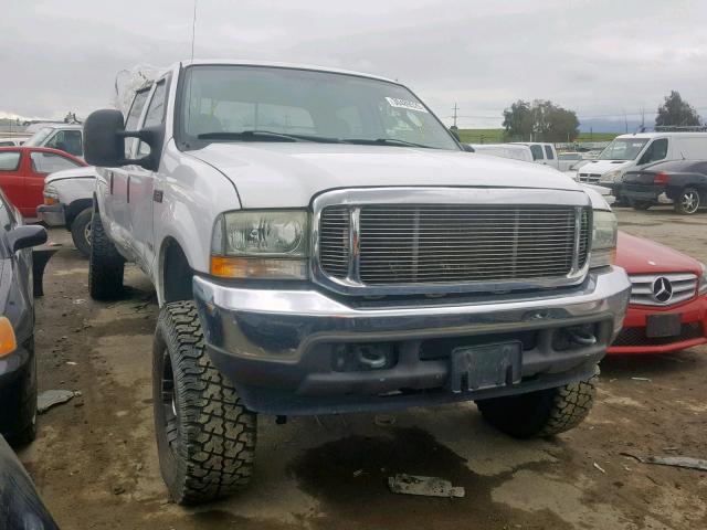 1FTSW31P84EB63475 - 2004 FORD F350 SRW S WHITE photo 1