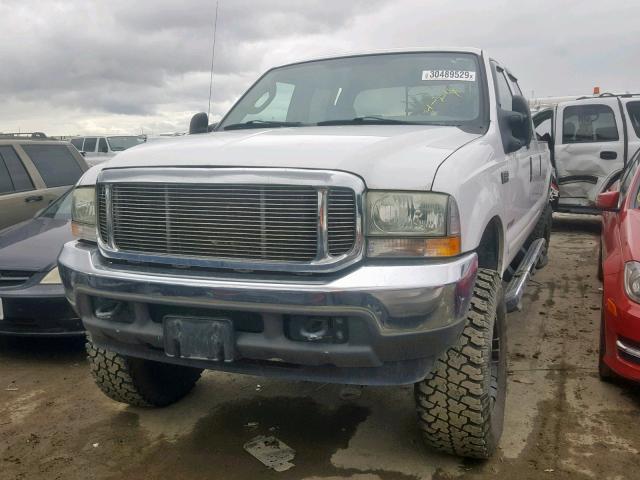 1FTSW31P84EB63475 - 2004 FORD F350 SRW S WHITE photo 2