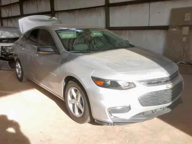 1G1ZB5ST9HF134724 - 2017 CHEVROLET MALIBU LS SILVER photo 1