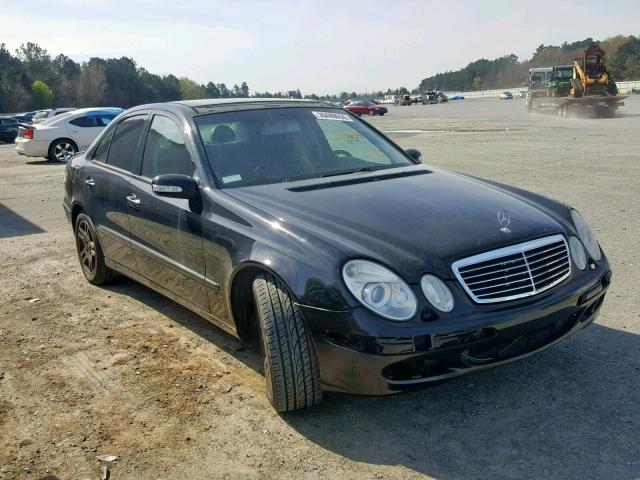 WDBUF65J83X103780 - 2003 MERCEDES-BENZ E 320 BLACK photo 1