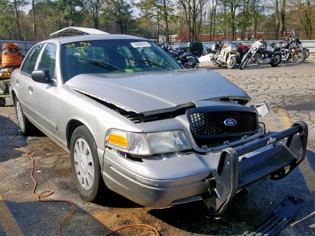 2FAHP71V48X124308 - 2008 FORD CROWN VICT GRAY photo 1