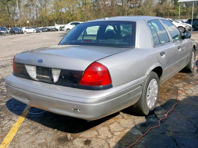 2FAHP71V48X124308 - 2008 FORD CROWN VICT GRAY photo 4