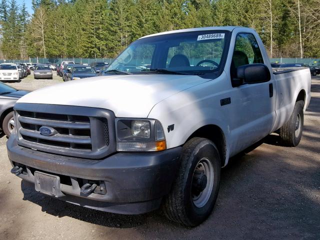 1FTSF30L62EB48050 - 2002 FORD F350 SRW S WHITE photo 2