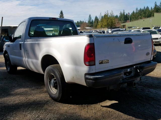 1FTSF30L62EB48050 - 2002 FORD F350 SRW S WHITE photo 3