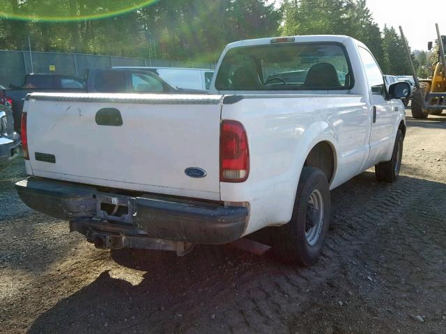 1FTSF30L62EB48050 - 2002 FORD F350 SRW S WHITE photo 4