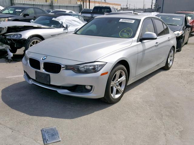 WBA3C1C52EK114317 - 2014 BMW 328 I SULE SILVER photo 2