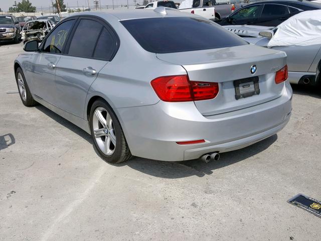 WBA3C1C52EK114317 - 2014 BMW 328 I SULE SILVER photo 3