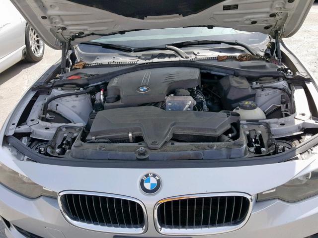 WBA3C1C52EK114317 - 2014 BMW 328 I SULE SILVER photo 7