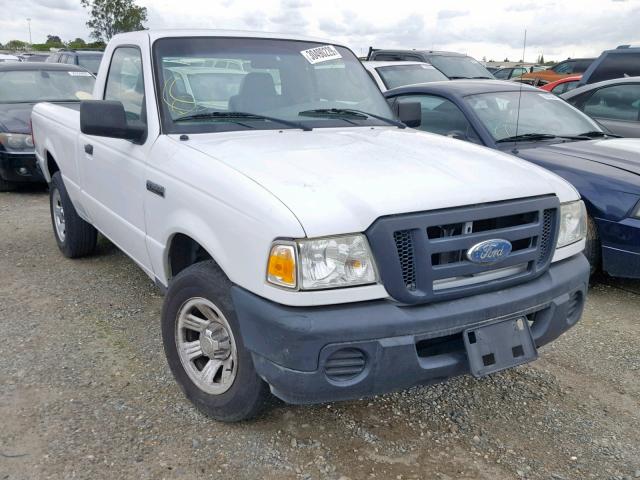 1FTYR10D59PA40094 - 2009 FORD RANGER WHITE photo 1