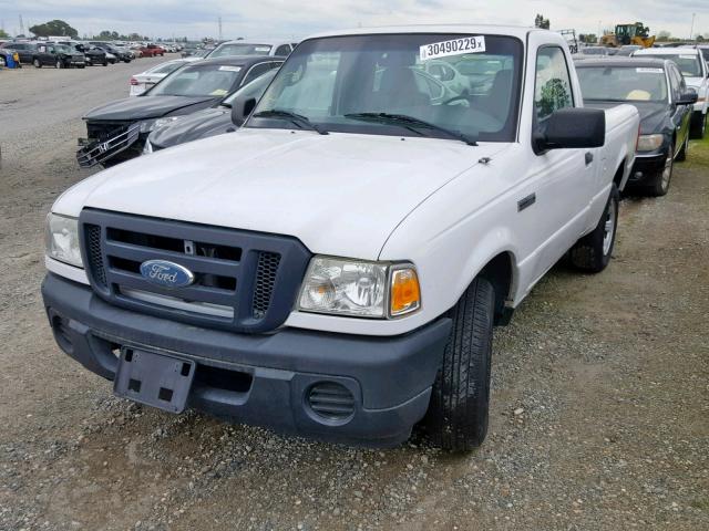 1FTYR10D59PA40094 - 2009 FORD RANGER WHITE photo 2