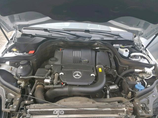 WDDGF4HB3EG247219 - 2014 MERCEDES-BENZ C 250 SILVER photo 7