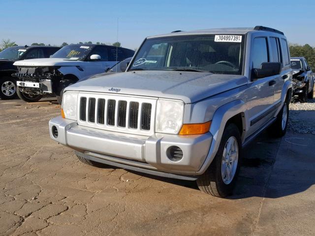 1J8HH48K86C289363 - 2006 JEEP COMMANDER SILVER photo 2