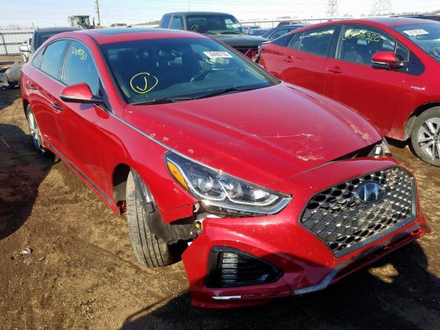 5NPE34AFXJH719106 - 2018 HYUNDAI SONATA SPORT  photo 1