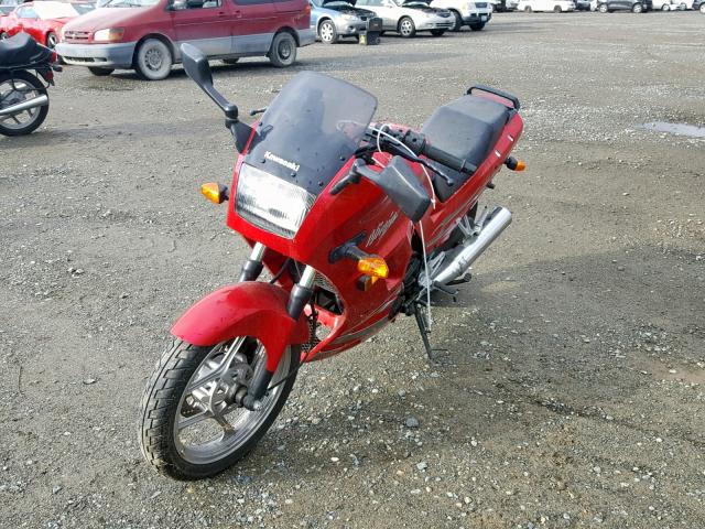 JKAEXMF167DA42147 - 2007 KAWASAKI EX250 F RED photo 2