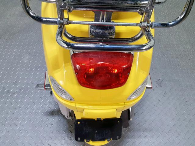 ZAPM448FX75012366 - 2007 VESPA LX 150 YELLOW photo 13