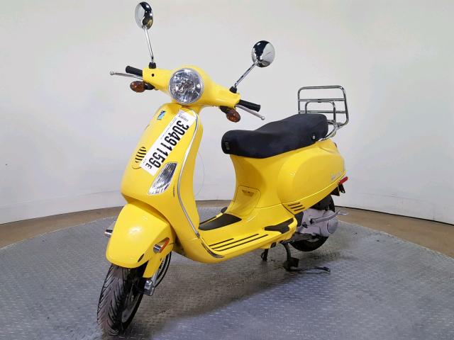 ZAPM448FX75012366 - 2007 VESPA LX 150 YELLOW photo 4