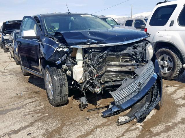 2LMDU88C08BJ27005 - 2008 LINCOLN MKX BLUE photo 1