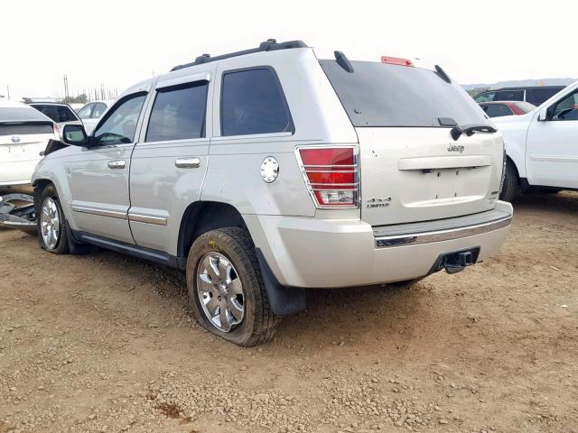 1J8HR58TX9C534406 - 2009 JEEP GRAND CHER SILVER photo 3