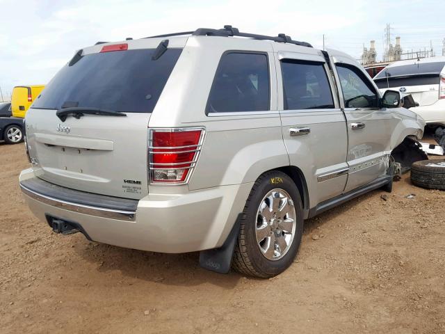 1J8HR58TX9C534406 - 2009 JEEP GRAND CHER SILVER photo 4