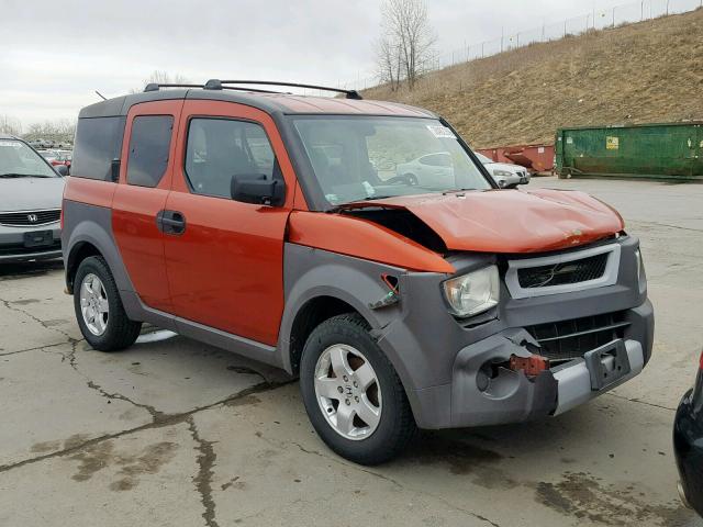 5J6YH18674L009951 - 2004 HONDA ELEMENT EX ORANGE photo 1