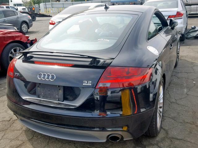 TRUDD38J681026778 - 2008 AUDI TT 3.2 QUA BLACK photo 4