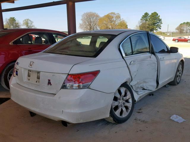 1HGCP26879A070038 - 2009 HONDA ACCORD EXL WHITE photo 4