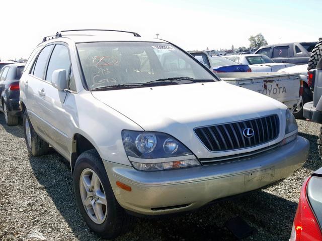 JT6HF10U1X0088231 - 1999 LEXUS RX 300 WHITE photo 1